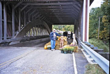 Netcher Bridge. Photo by N & C Knapp, October, 2005